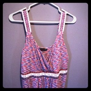 Multi colored maxi dress